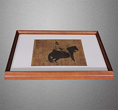 西盟书画装裱配框服务案例